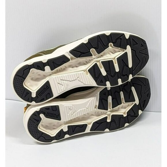 Puma Men's TRC Blaze Safari Low Top Sneakers Olive Suede Size 9.5 US (MSRP $160) - Picture 9 of 10